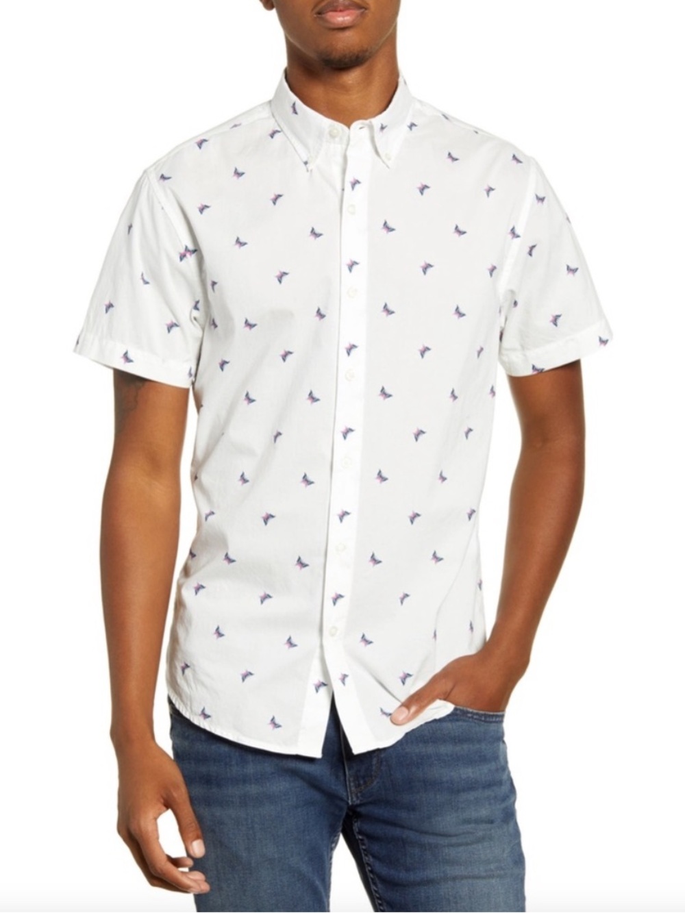 Bonobos Riviera Slim Fit Butterfly Shirt